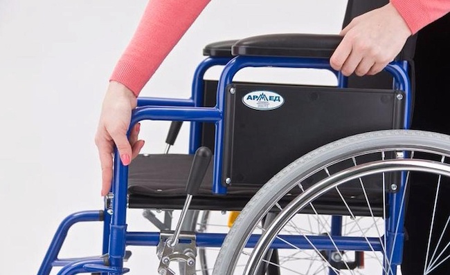 Розничная продажа инвалидных колясок