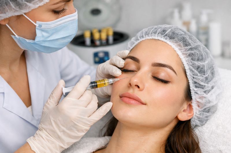Плазмолифтинг для кожи вокруг глаз: особенности процедуры