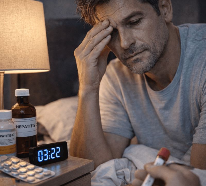 Гепатит С и сон: почему появляется бессонница и постоянная усталость